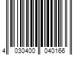 Barcode Image for UPC code 4030400040166