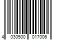 Barcode Image for UPC code 4030500017006