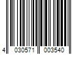 Barcode Image for UPC code 4030571003540