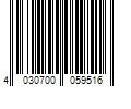 Barcode Image for UPC code 4030700059516