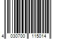 Barcode Image for UPC code 4030700115014