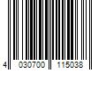 Barcode Image for UPC code 4030700115038