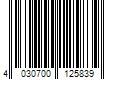 Barcode Image for UPC code 4030700125839