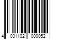 Barcode Image for UPC code 4031102000052