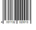 Barcode Image for UPC code 4031132020013