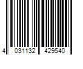 Barcode Image for UPC code 4031132429540