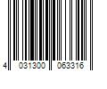 Barcode Image for UPC code 4031300063316