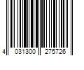 Barcode Image for UPC code 4031300275726