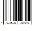 Barcode Image for UPC code 4031528981010