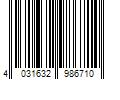 Barcode Image for UPC code 4031632986710