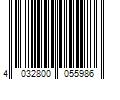 Barcode Image for UPC code 4032800055986