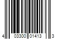 Barcode Image for UPC code 403300014133