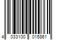 Barcode Image for UPC code 4033100015861