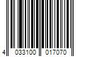 Barcode Image for UPC code 4033100017070