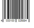 Barcode Image for UPC code 4033100025884