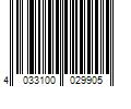 Barcode Image for UPC code 4033100029905