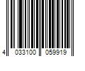 Barcode Image for UPC code 4033100059919