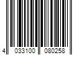 Barcode Image for UPC code 4033100080258