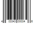 Barcode Image for UPC code 403343000346