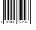 Barcode Image for UPC code 4033443502066