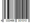 Barcode Image for UPC code 4033466001010