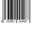 Barcode Image for UPC code 4033651004987