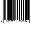 Barcode Image for UPC code 4033777000054