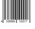 Barcode Image for UPC code 4035999100017