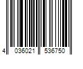 Barcode Image for UPC code 4036021536750