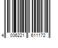 Barcode Image for UPC code 4036221611172