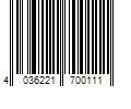 Barcode Image for UPC code 4036221700111