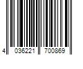 Barcode Image for UPC code 4036221700869