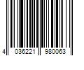 Barcode Image for UPC code 4036221980063