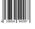 Barcode Image for UPC code 4036834540067