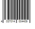 Barcode Image for UPC code 4037014004409