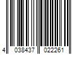 Barcode Image for UPC code 4038437022261