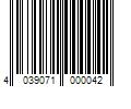 Barcode Image for UPC code 4039071000042