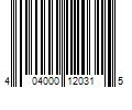 Barcode Image for UPC code 404000120315