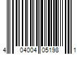 Barcode Image for UPC code 404004051981