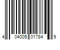 Barcode Image for UPC code 404005017849