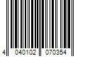 Barcode Image for UPC code 4040102070354