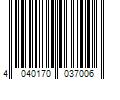 Barcode Image for UPC code 4040170037006