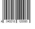 Barcode Image for UPC code 4040218120080