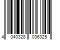 Barcode Image for UPC code 4040328036325