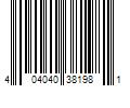 Barcode Image for UPC code 404040381981