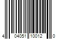 Barcode Image for UPC code 404051100120