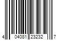 Barcode Image for UPC code 404081232327