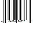 Barcode Image for UPC code 404094743261