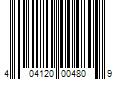 Barcode Image for UPC code 404120004809