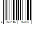 Barcode Image for UPC code 4042146037805